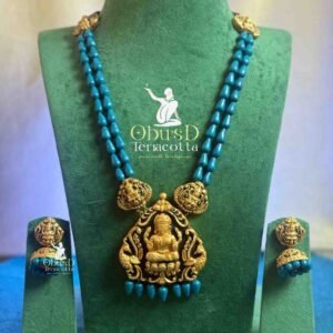 DOUBLE LINE LAKSHMI HARAM