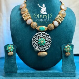 KUNDHAN MEENAKARI NECKLACE