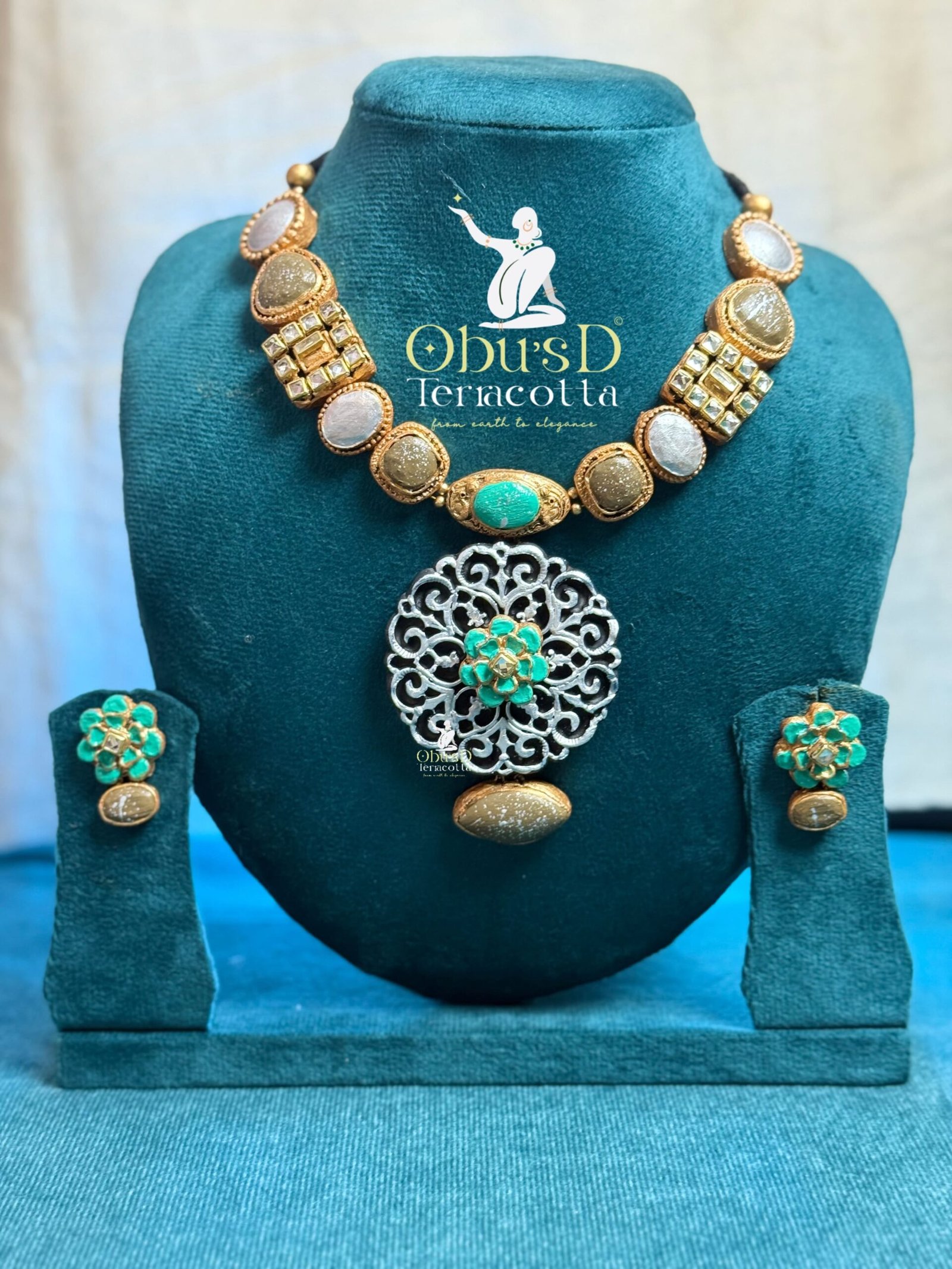 KUNDHAN MEENAKARI NECKLACE
