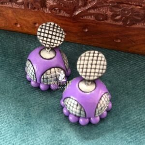 MEDIUM SIZE TERRACOTTA JHUMUKAS MODEL 10