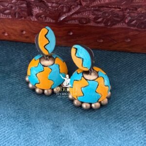 MEDIUM SIZE TERRACOTTA JHUMUKAS MODEL 12