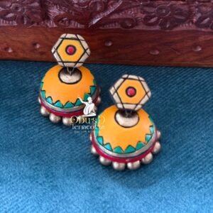 MEDIUM SIZE TERRACOTTA JHUMUKAS MODEL 13