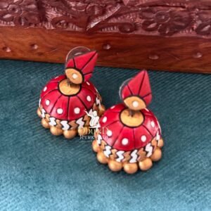 MEDIUM SIZE TERRACOTTA JHUMUKAS MODEL 15