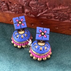 MEDIUM SIZE TERRACOTTA JHUMUKAS MODEL 19