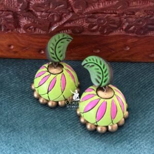 MEDIUM SIZE TERRACOTTA JHUMUKAS MODEL 4