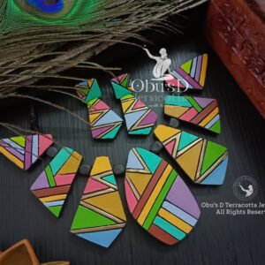 MULTI COLOUR TERRAMETRIC NECKLACE