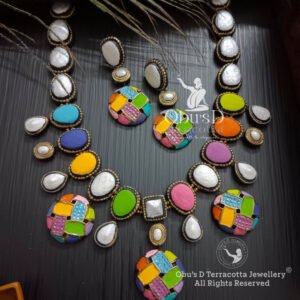 MULTI COLUR BEAD HARAM