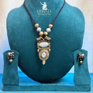 ROYAL ELEPHANT TERRACOTTA JEWELRY SET