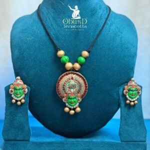 KATHAKALI TERRACOTTA JEWELRY SET