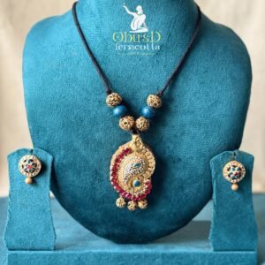 ROYAL PAISLEY TERRACOTTA JEWELRY SET