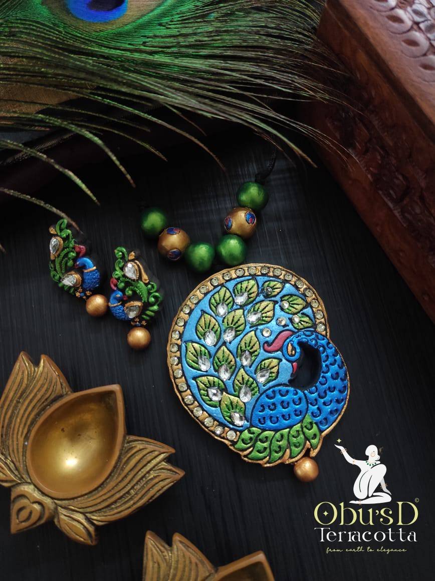 peacock-design-terracotta-jewelry-set-3
