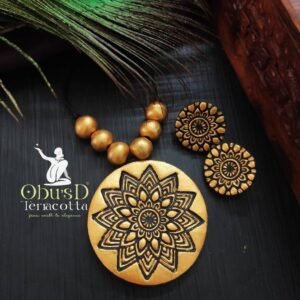 CLASSIC MANDALA TERRACOTTA JEWELRY SET
