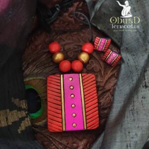 BOLD FUSION TERRACOTTA JEWELRY SET