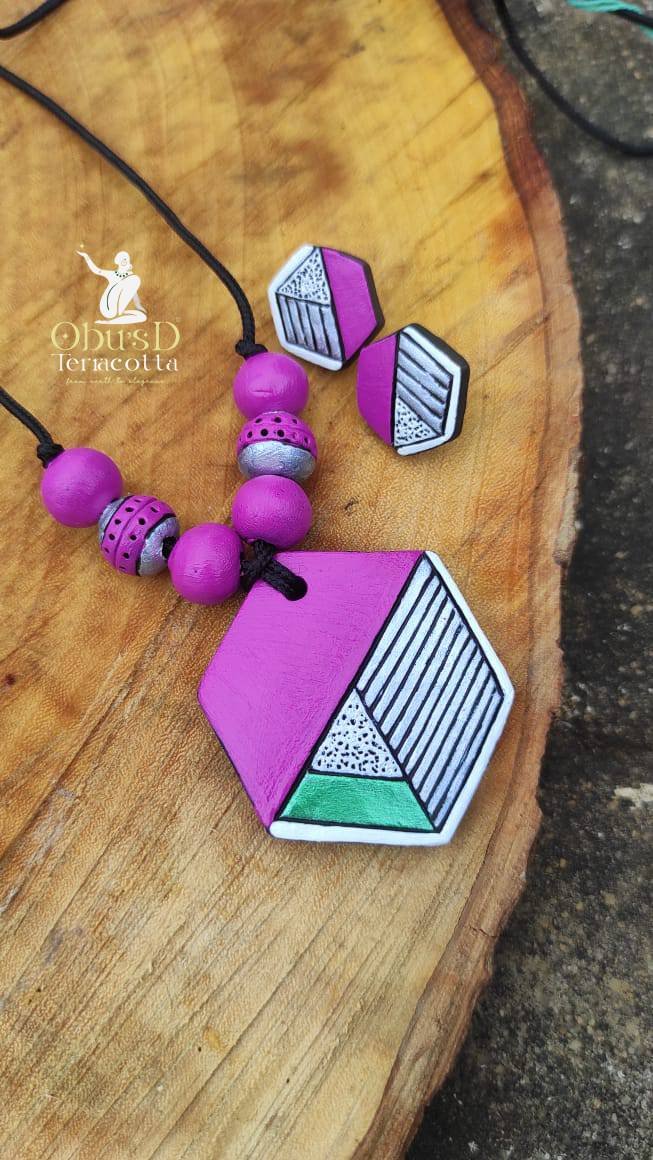 modern-minimal-geometric-terracotta-jewelry-set